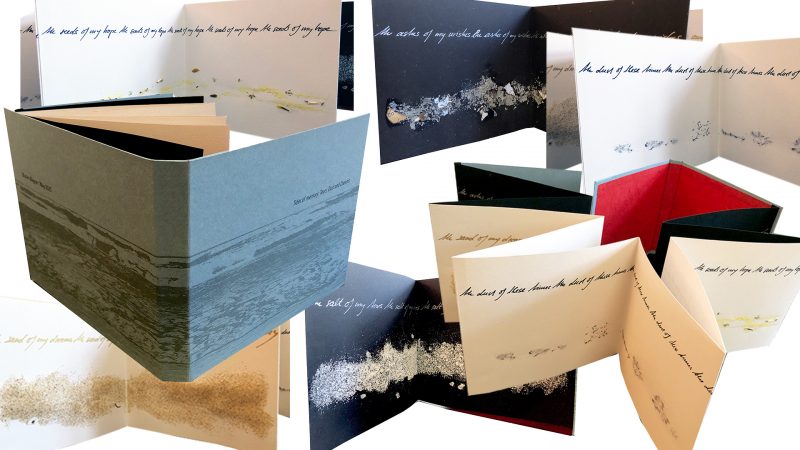 alt="Tides of Memory" – Artist Book by Marlen Wagner, some impressions">