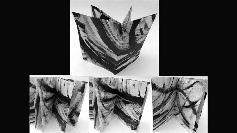 alt="Black and White - again 1" – Artist Book by Marlen Wagner, some impressions">